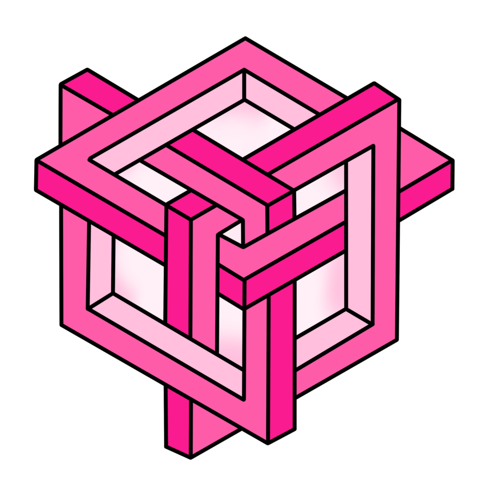 The paradox shape design png