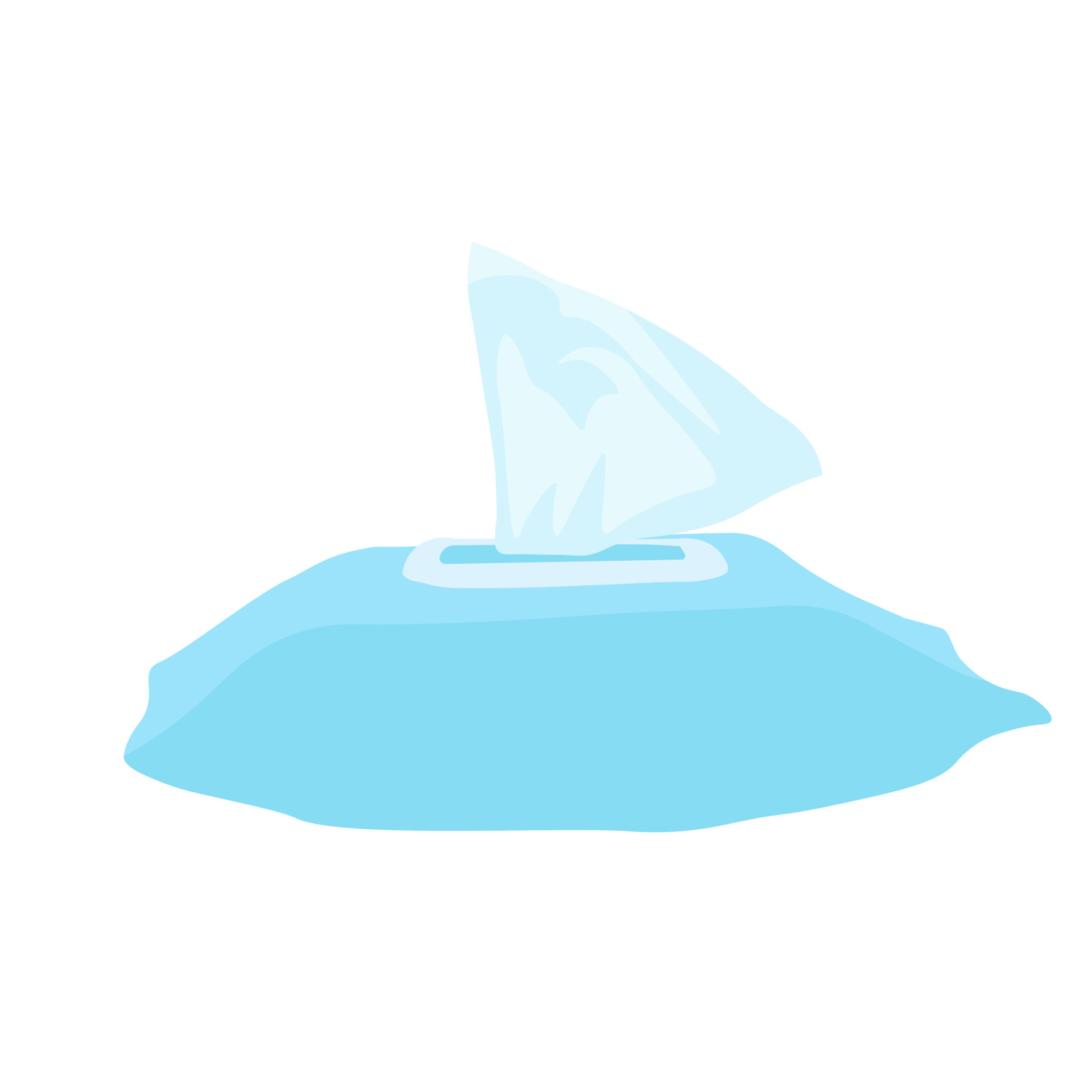 A pack of wet wipes vector stock illustration. Personal hygiene