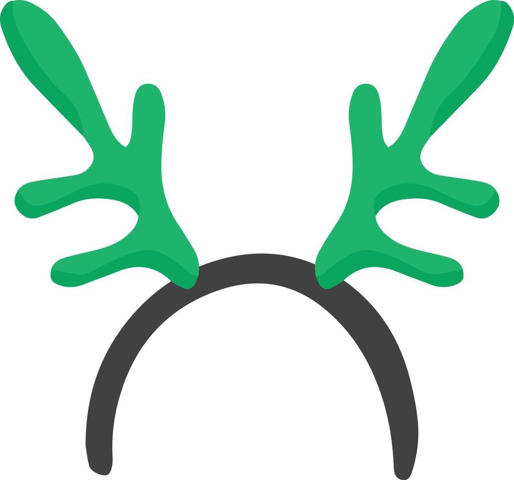 Hand Drawn reindeer headband illustration vector