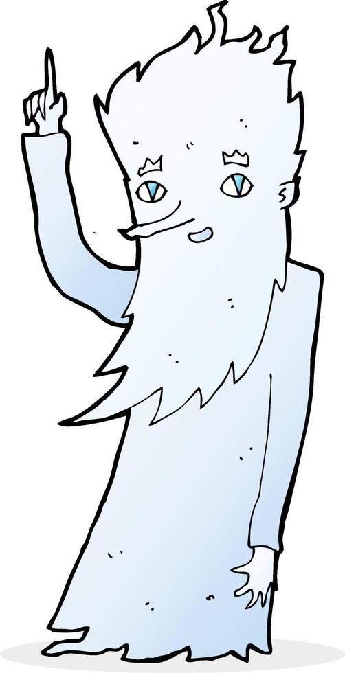 jack frost cartoon vector