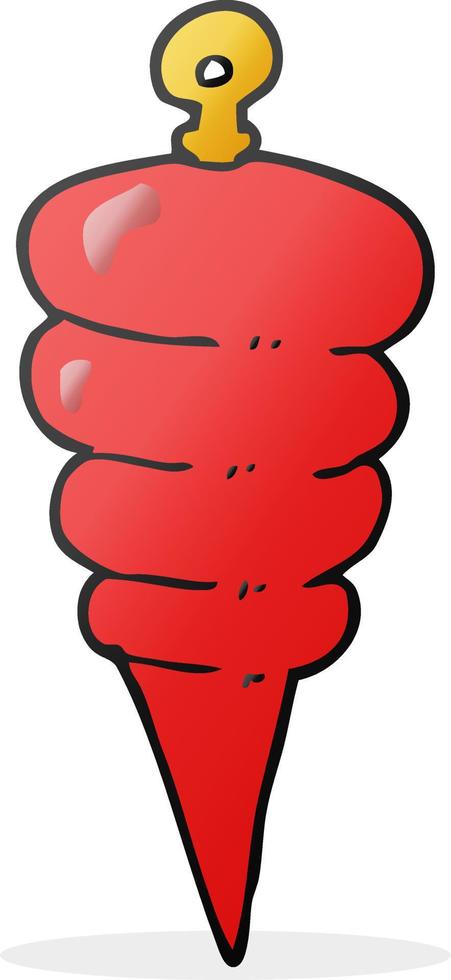 cartoon christmas decoration vector