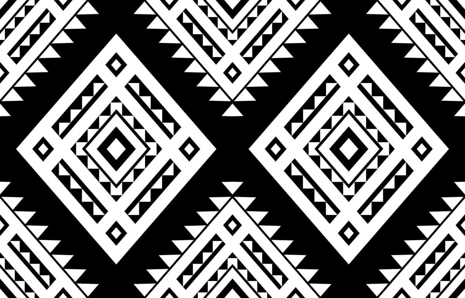 Geometric ethnic seamless pettern. Design for background, wallpaper, fabric, clothing, carpet, embroidery vector