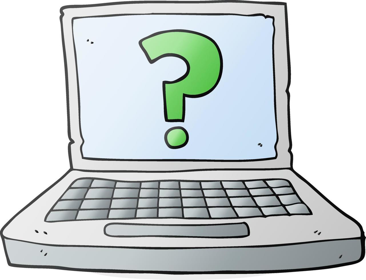 cartoon internet search vector