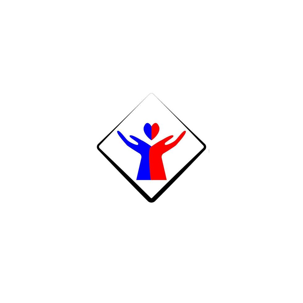 hand charity togetherness icon image illustration vector design