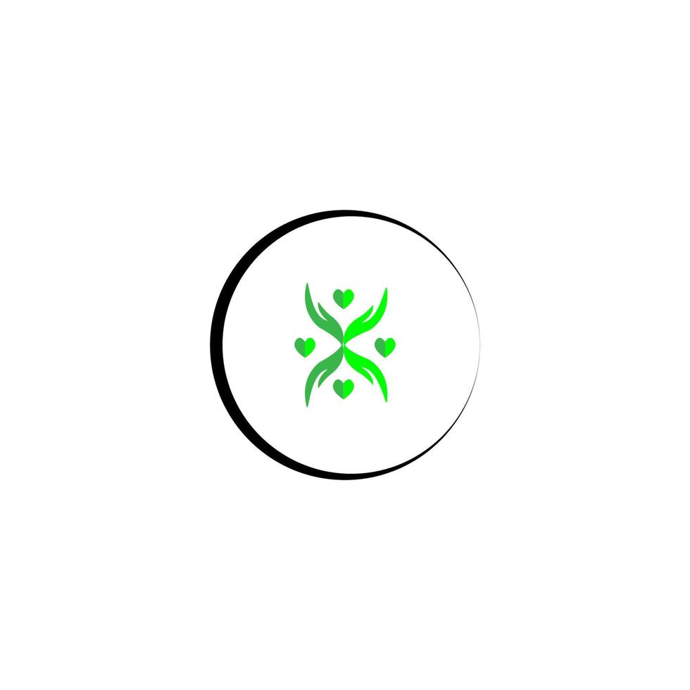 hand charity togetherness icon image illustration vector design
