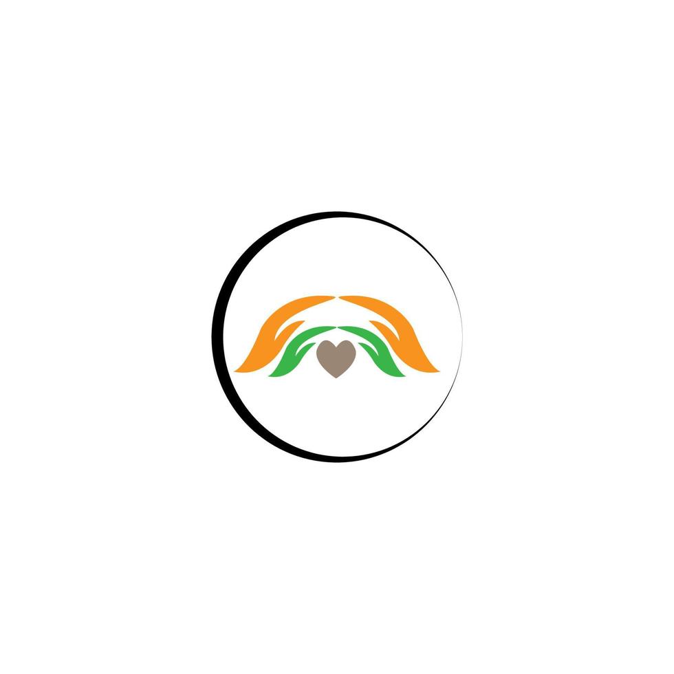 hand charity togetherness icon image illustration vector design
