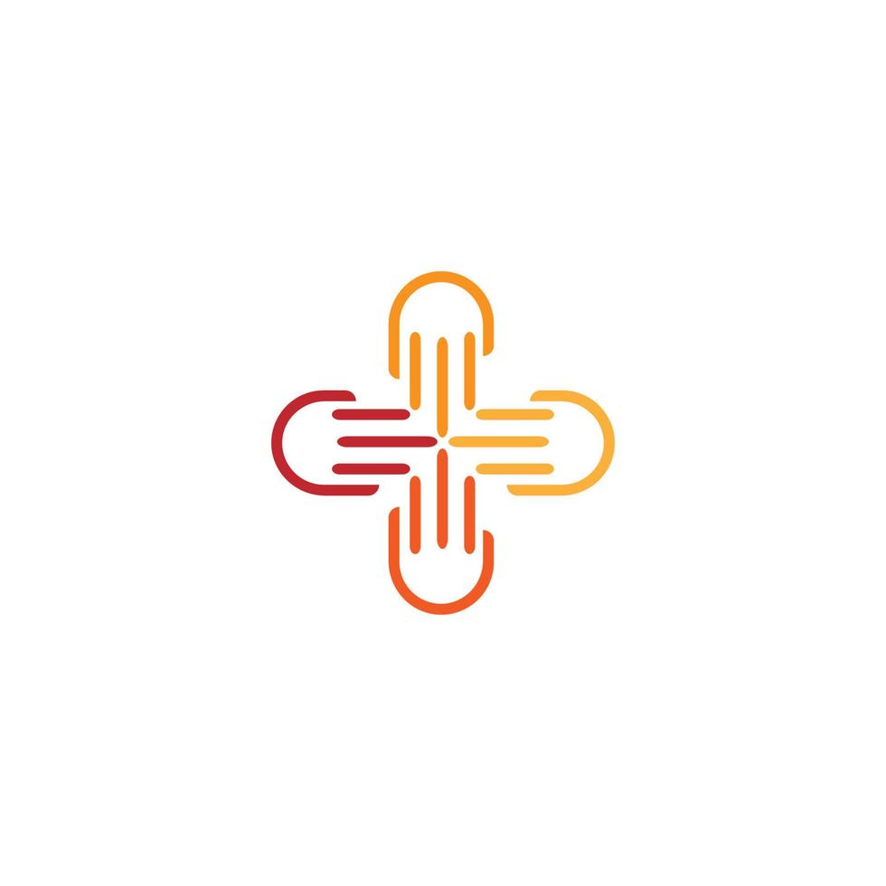 hand charity togetherness icon image illustration vector design