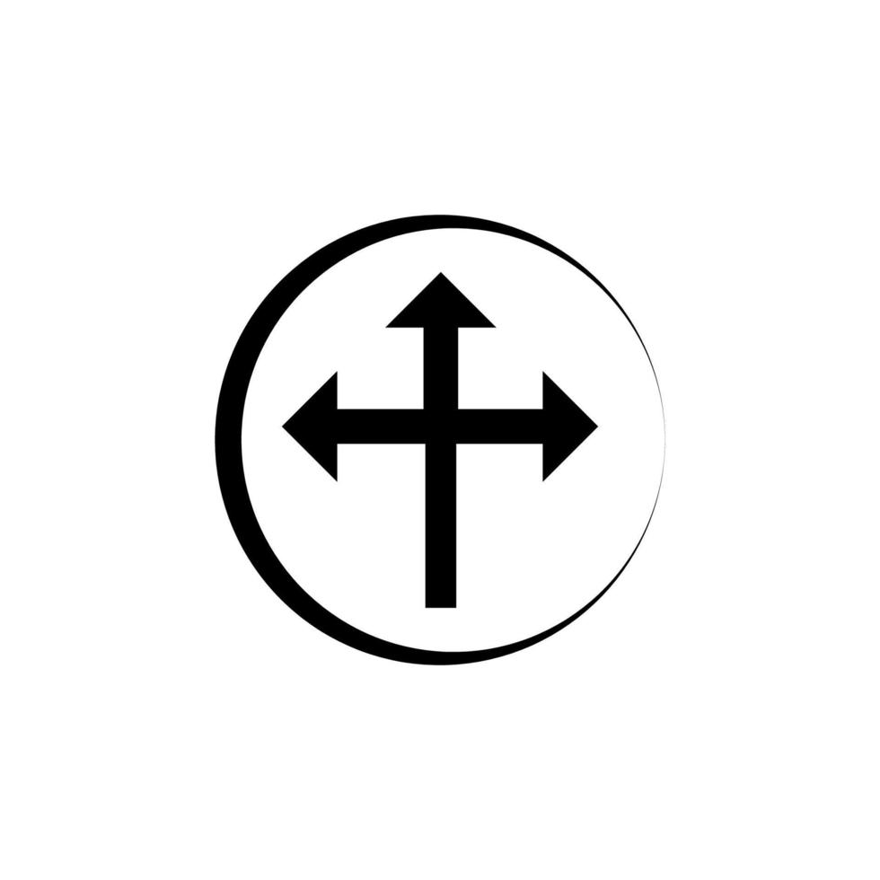 direction icon arrow illustration vector image design