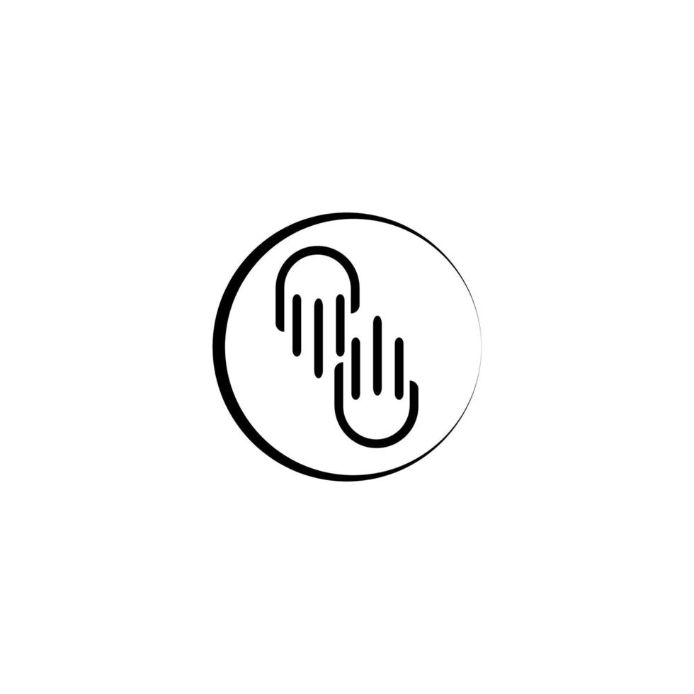 hand charity togetherness icon image illustration vector design