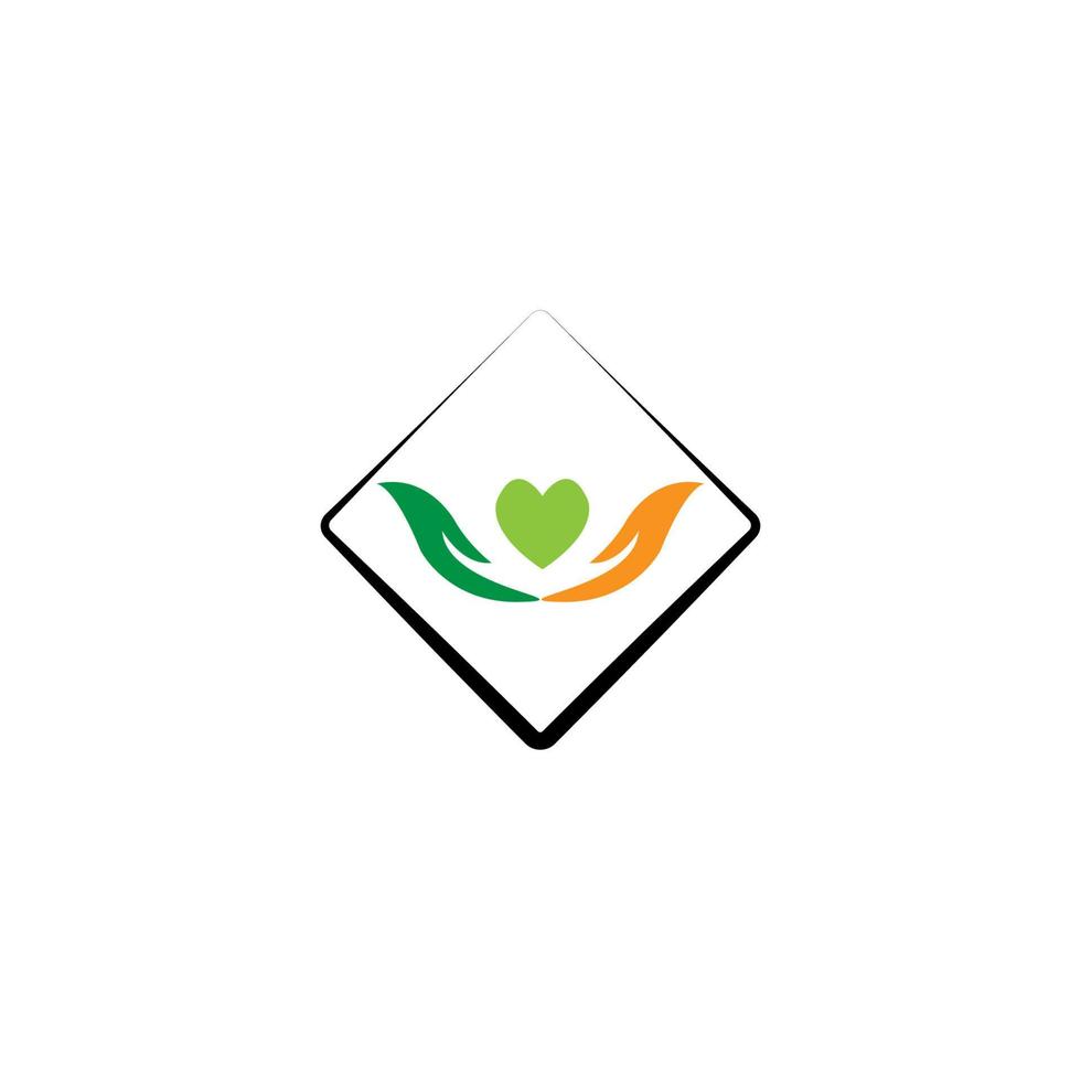 hand charity togetherness icon image illustration vector design