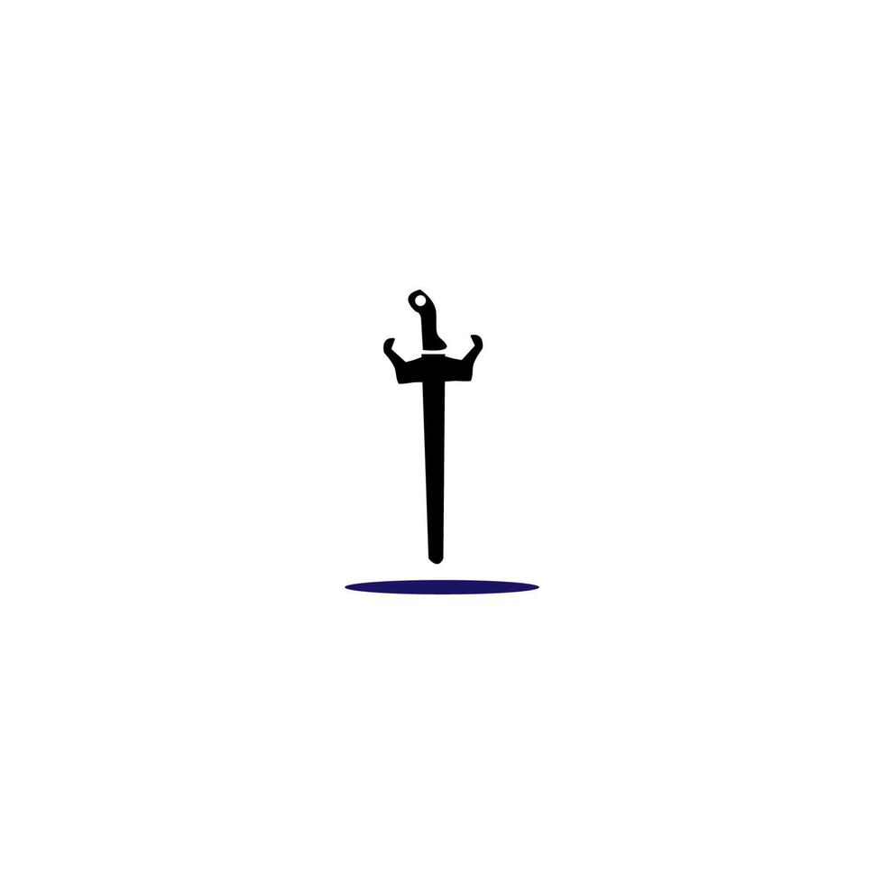 sword vector illustration image icon symbol