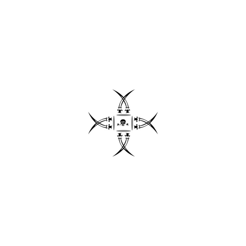sword vector illustration image icon symbol