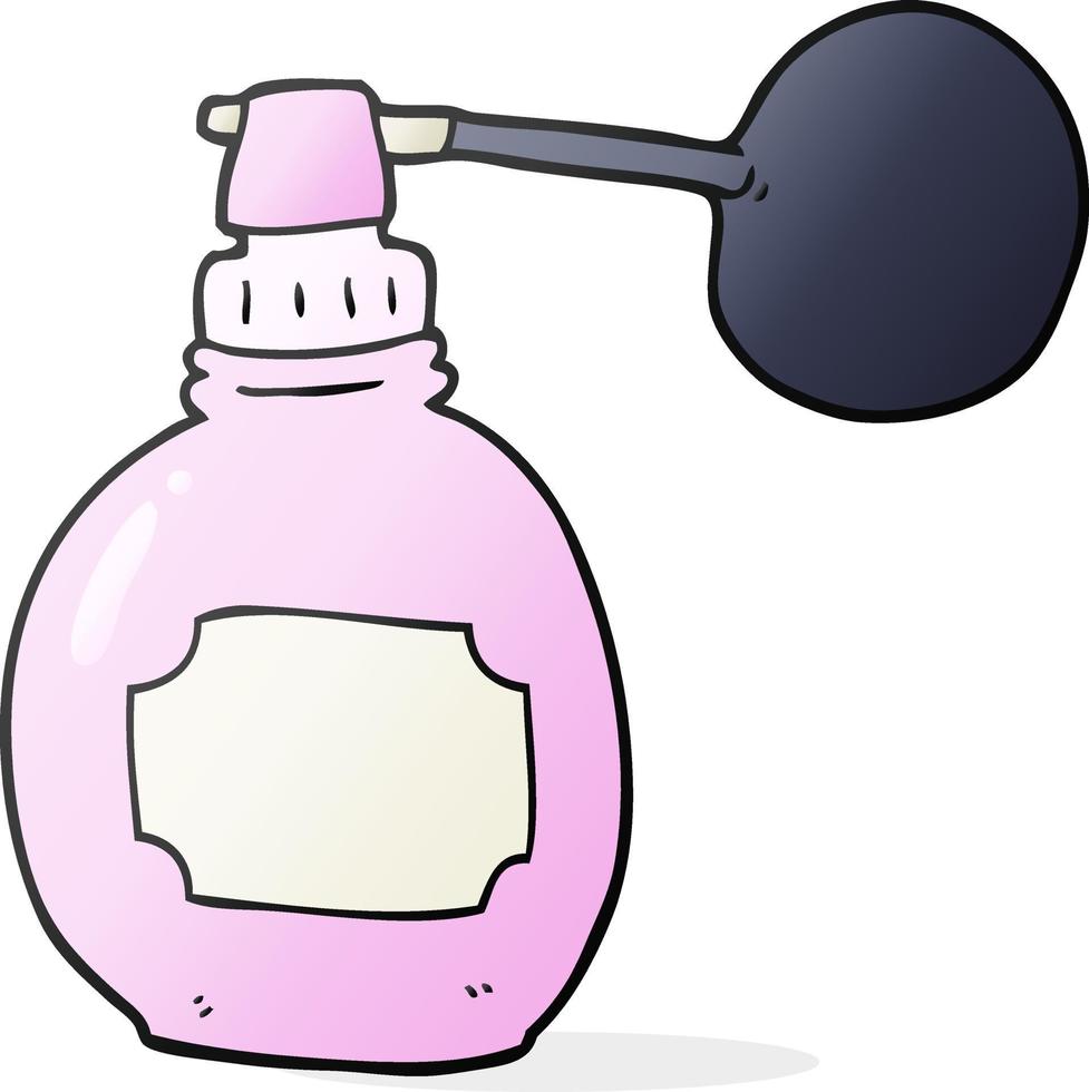 cartoon perfume bottle vector