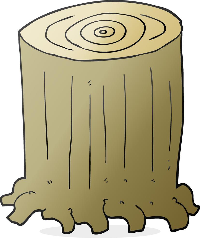 cartoon tree stump 12289575 Vector Art at Vecteezy
