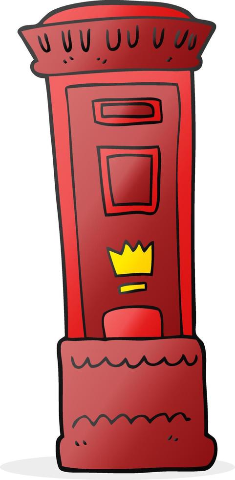 cartoon british post box 12289584 Vector Art at Vecteezy cartoon british post box 12289584 Vector Art at Vecteezy