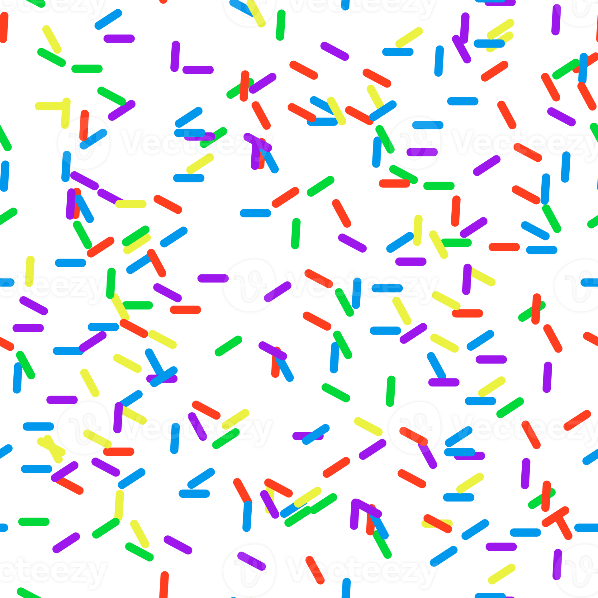Sprinkles Seamless Pattern - Colorful sprinkles repeating pattern