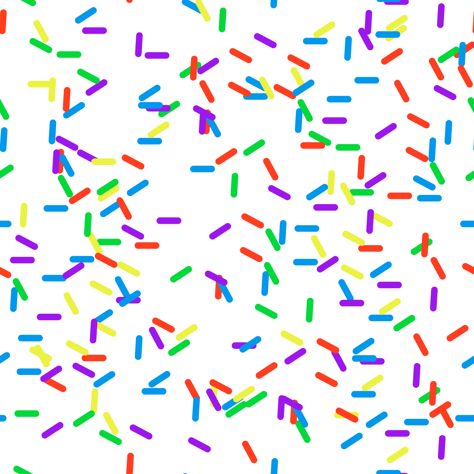 polvilha padrão sem emenda - granulado colorido repetindo o design do