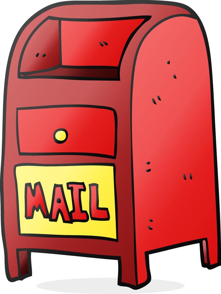 cartoon mail box 12289810 Vector Art at Vecteezy