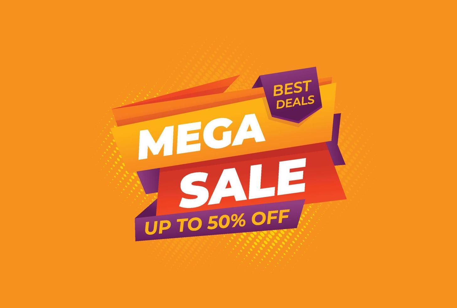 Sale offer discount banner template promotion. Big sale special offer. end of season special offer banner. vector illustration.