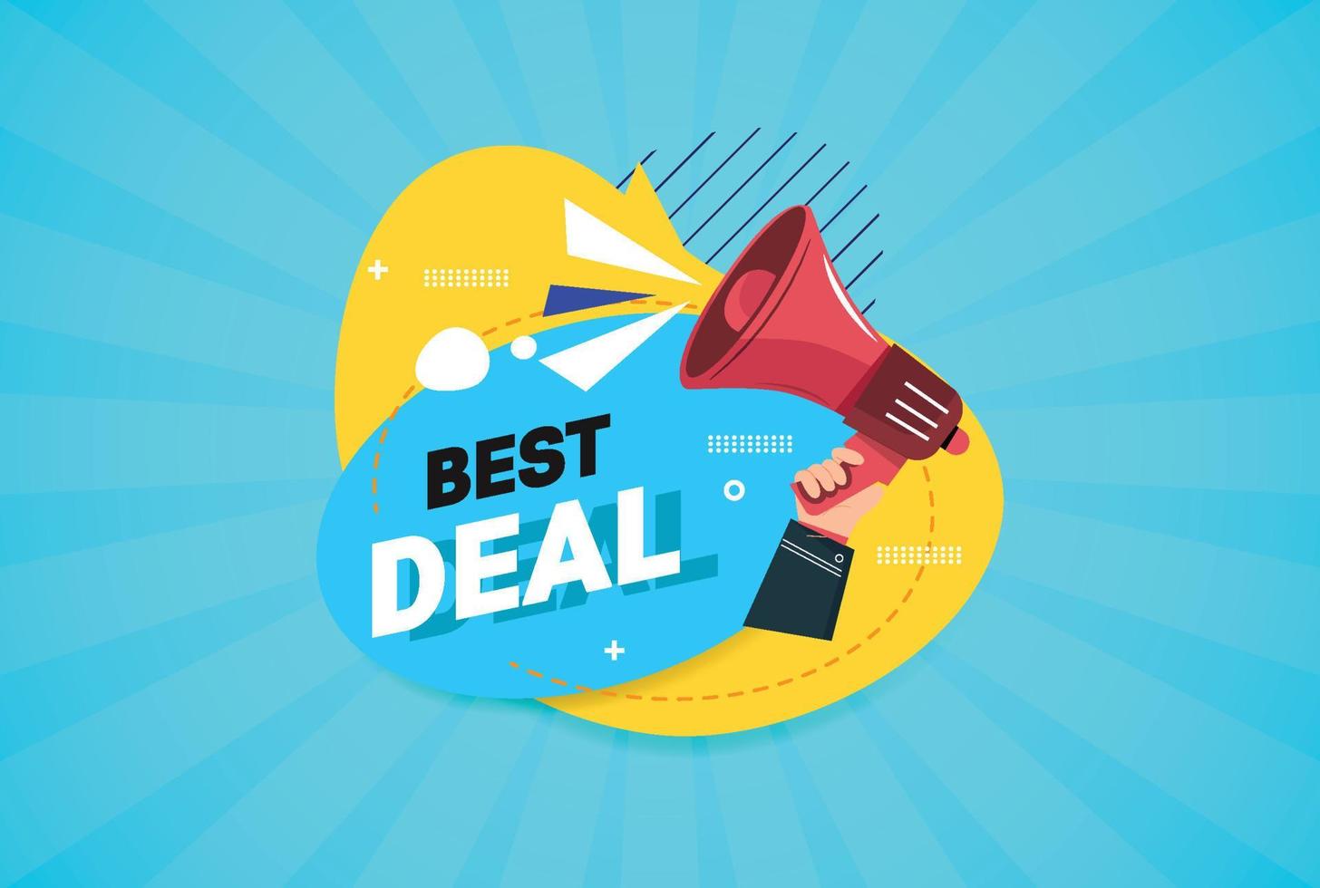 Sale offer discount banner template promotion. Big sale special offer. end of season special offer banner. vector illustration.