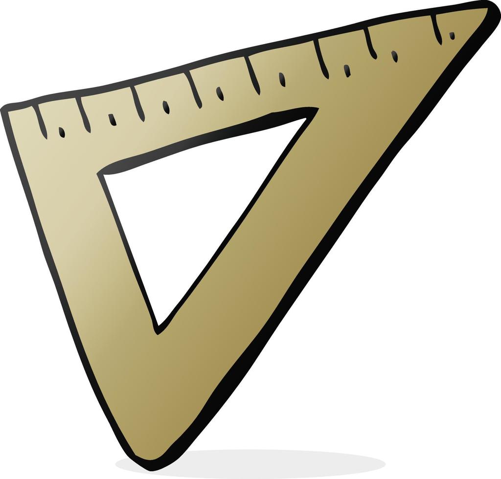 cartoon set square vector
