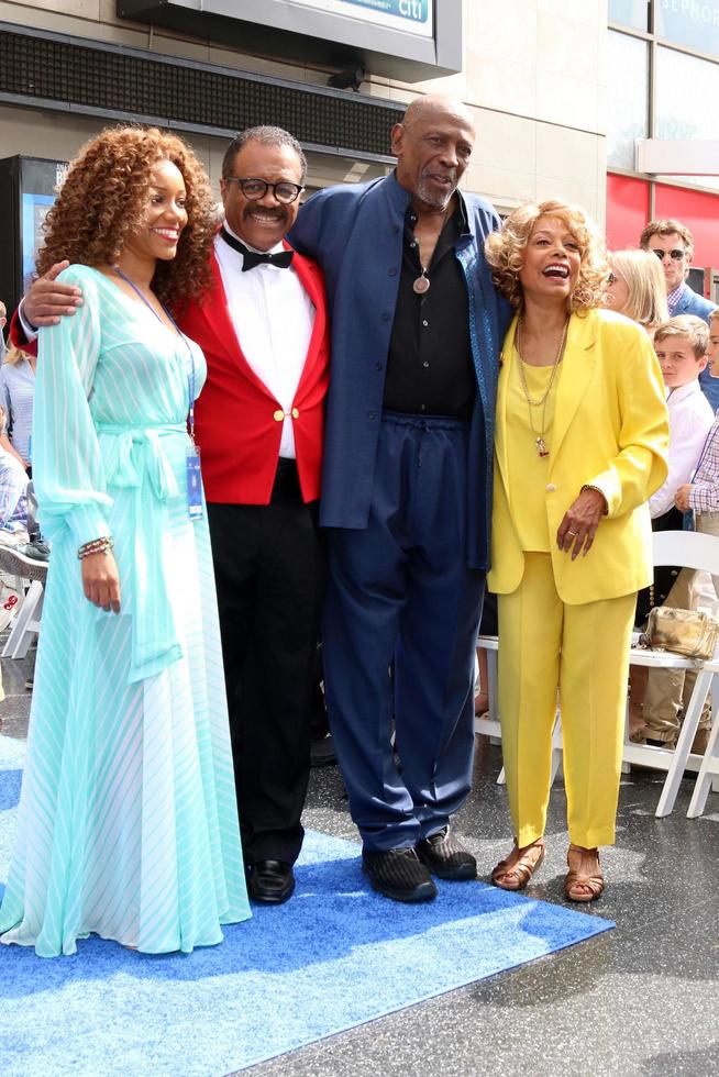 LOS ANGELES, MAY 10 - Chrystee Pharris, Ted Lange, Lou Gossett Jr, Florence LaRue at the Princess Cruises Receive Honorary Star Plaque as Friend of the Hollywood Walk Of Fame at Dolby Theater on May 10, 2018 in Los Angeles, CA photo