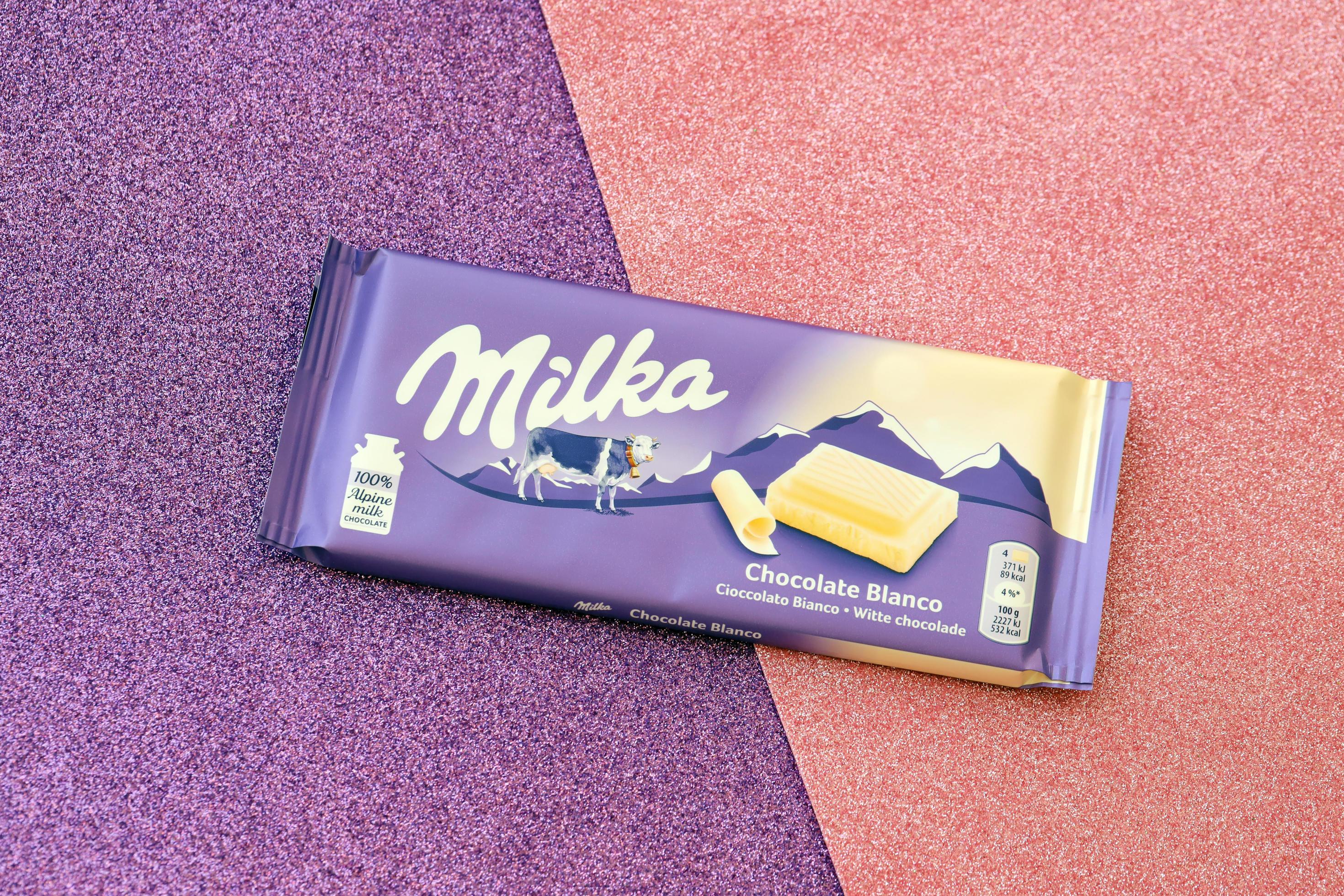 Milka White Chocolate, 100g 