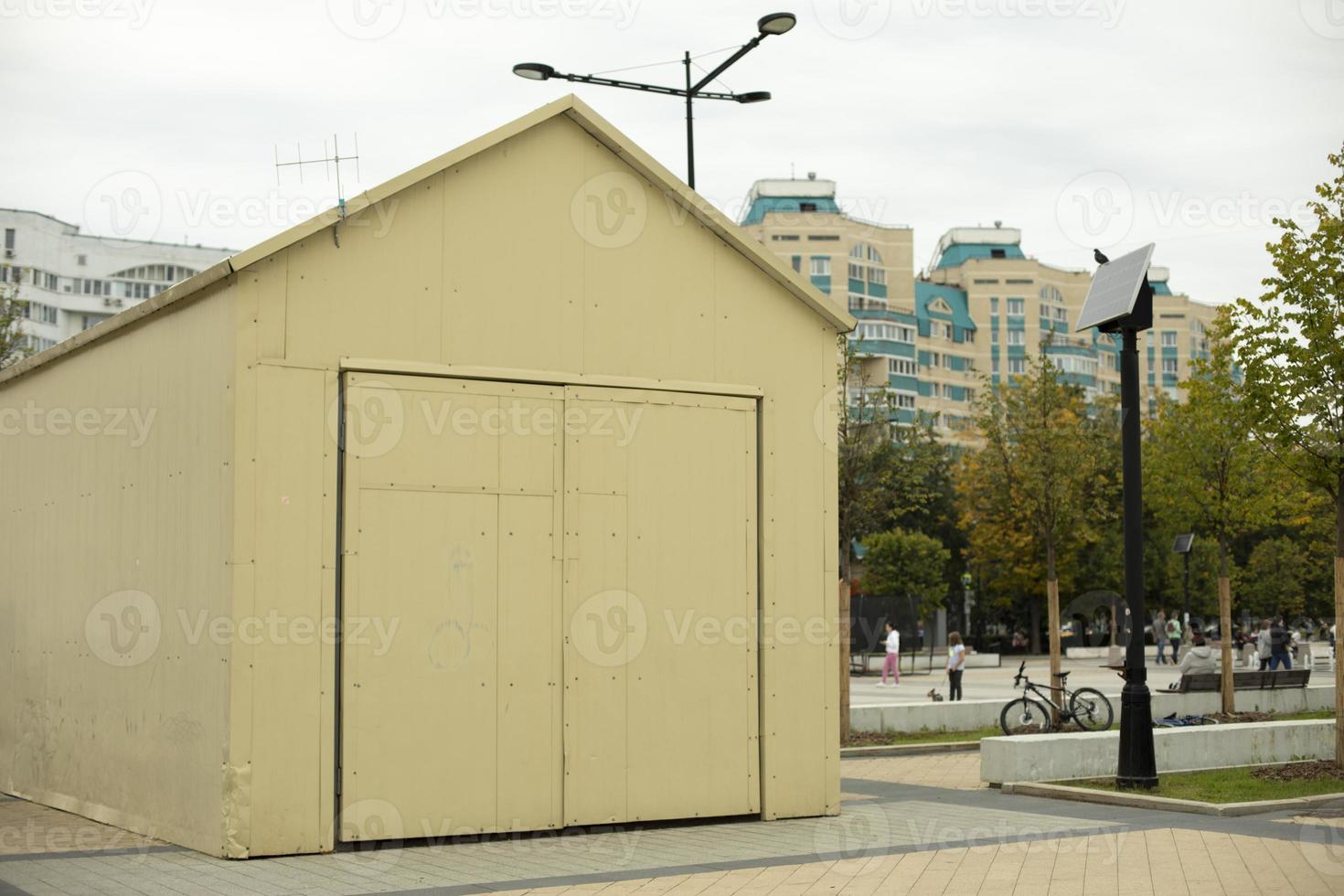 Moscow, Russia, 2021 - Chanel logo in front of fashion boutique in