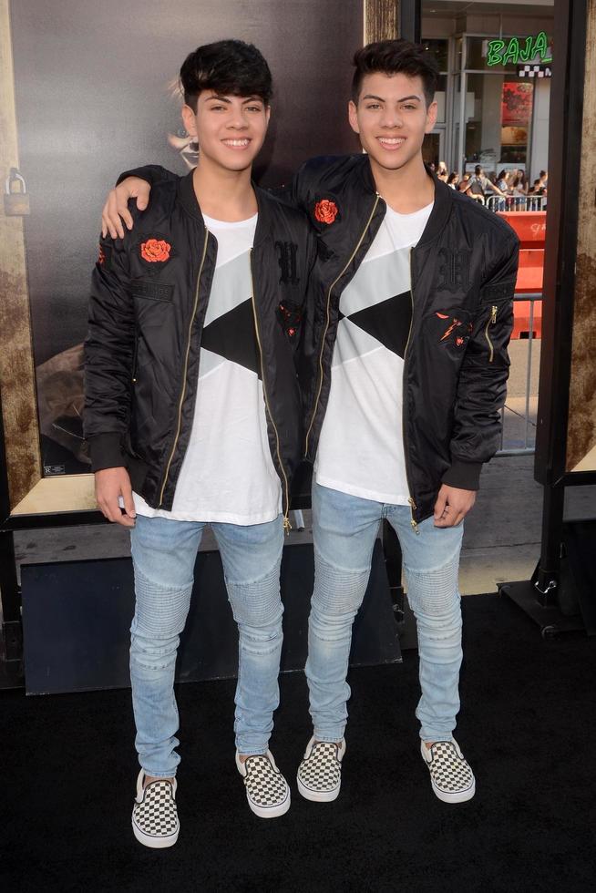 LOS ANGELES AUG 17 - Jovani Jara, Julian Jar at the Annabelle - Creation Premiere at TCL Chinese Theater IMAX on August 17, 2017 in Los Angeles, CA photo