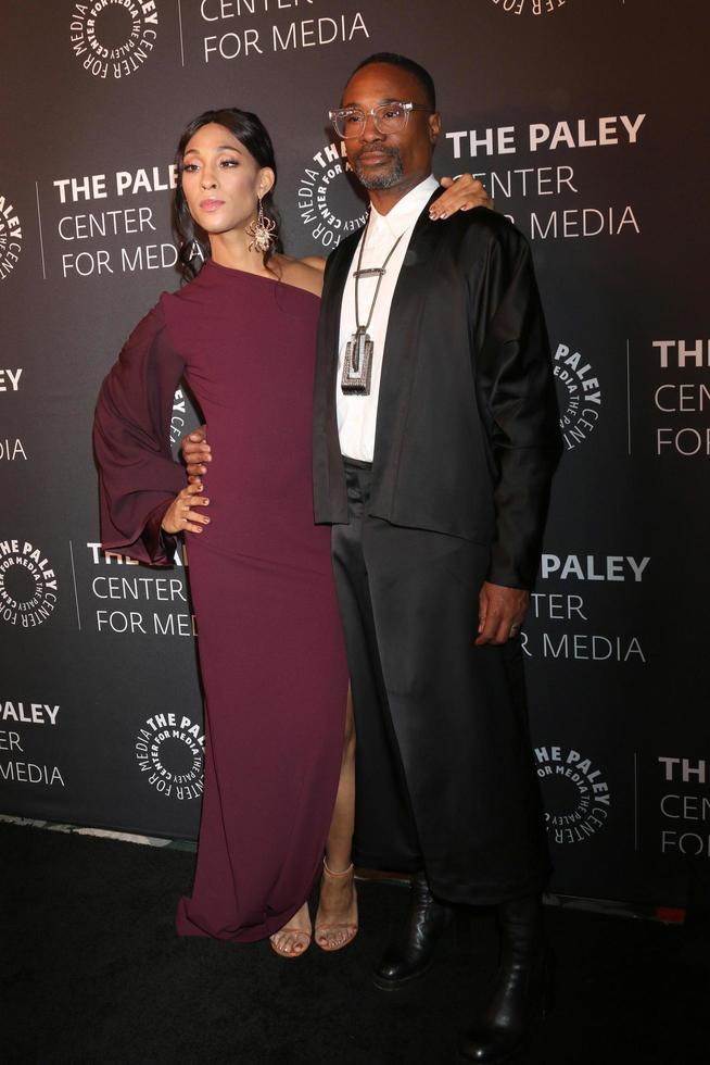 LOS ANGELES   OCT 25 - MJ Rodriguez, Billy Porter at  The Paley Honors - A Gala Tribute to Music on Television  at the Beverly Wilshire Hotel on October 25, 2018 in Beverly Hills, CA photo