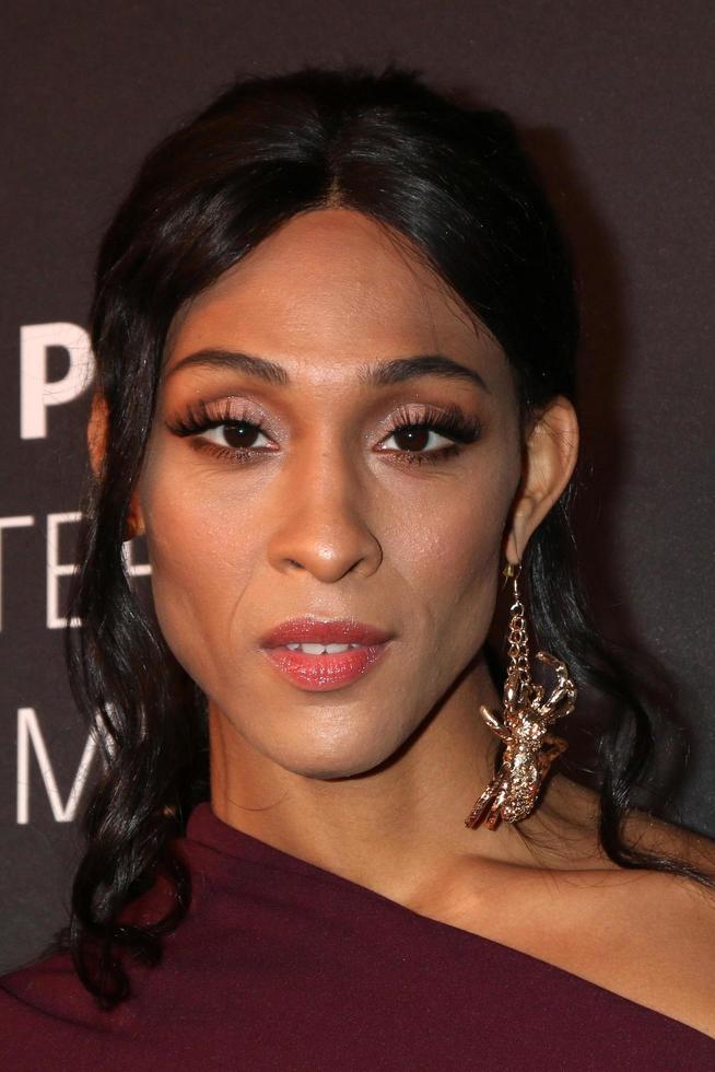 LOS ANGELES   OCT 25 - MJ Rodriguez at  The Paley Honors - A Gala Tribute to Music on Television  at the Beverly Wilshire Hotel on October 25, 2018 in Beverly Hills, CA photo