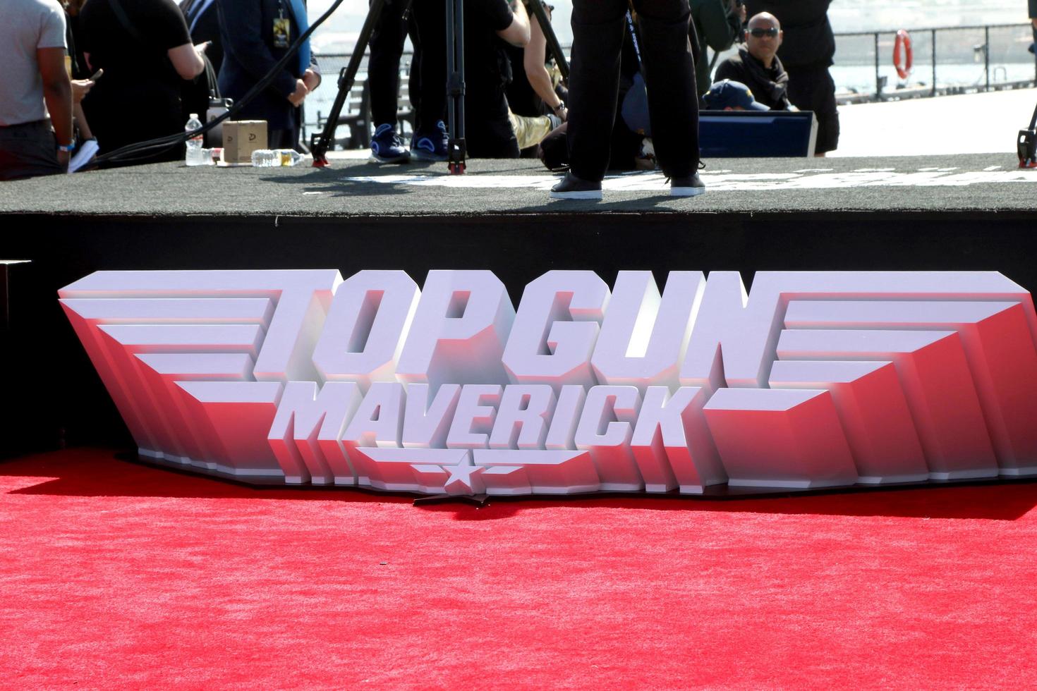 LOS ANGELES  MAY 4 - General Atmosphere at the Top Gun - Maverick World Premiere at USS Midway on May 4, 2022 in San Diego, CA photo
