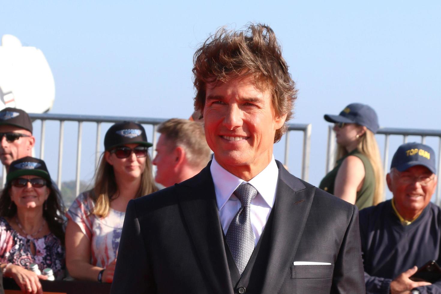 LOS ANGELES  MAY 4 - Tom Cruise at the Top Gun - Maverick World Premiere at USS Midway on May 4, 2022 in San Diego, CA photo