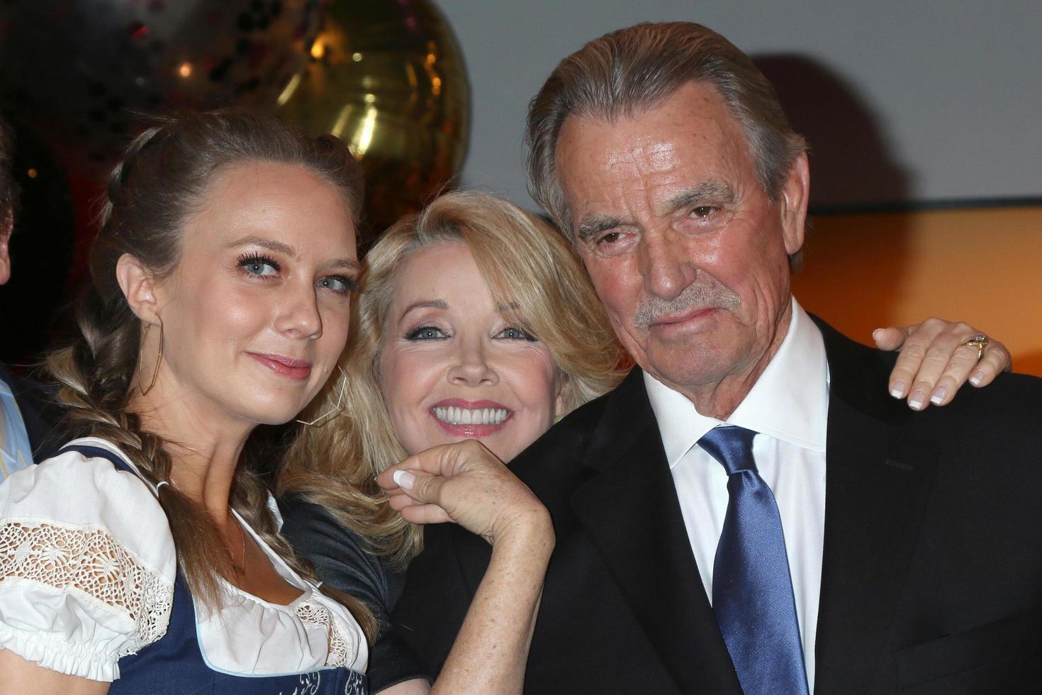 LOS ANGELES  FEB 7 - Melissa Ordway, Melody Thomas Scott, and Eric Braeden at the Eric Braeden 40th Anniversary Celebration on The Young and The Restless at the Television City on February 7, 2020 in Los Angeles, CA photo