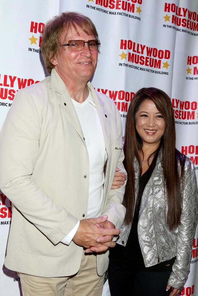 LOS ANGELES  NOV 4 - Rex Smith, Tracy Lin at the Pre Veterans Day Tribute and Signing Of Dear Bob - Bob Hope s Wartime Correspondence with the G.I.s of World War II at the Hollywood Museum on November 4, 2021 in Los Angeles, CA photo