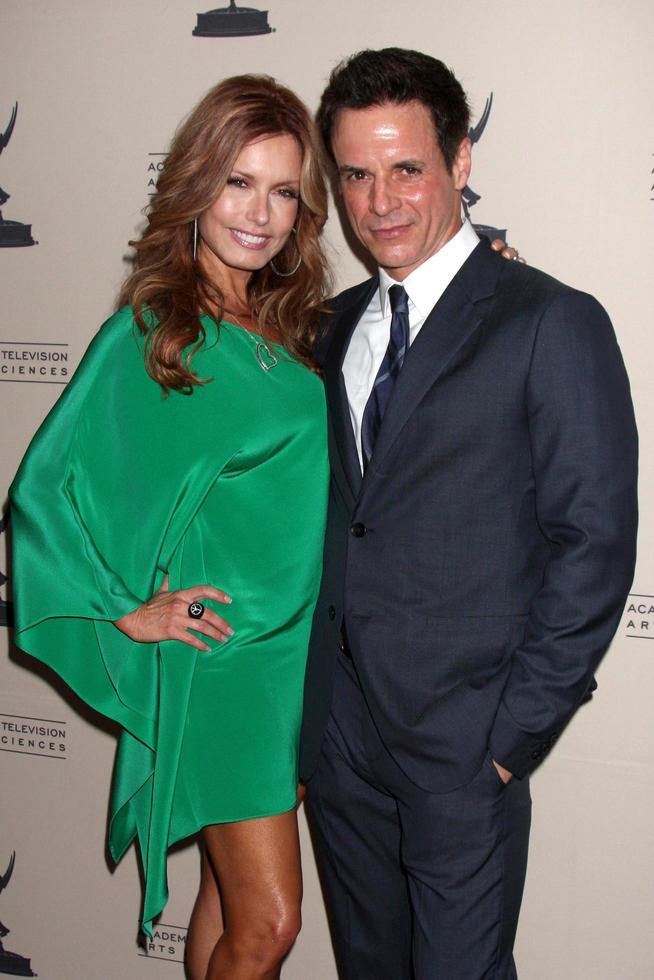 LOS ANGELES  JUN 16 - Tracey Bregman, Christian LeBlanc arriving at the Academy of Television Arts and Sciences Daytime Emmy Nominee Reception at SLS Hotel at Beverly Hills on June 16, 2011 in Beverly Hills, CA photo
