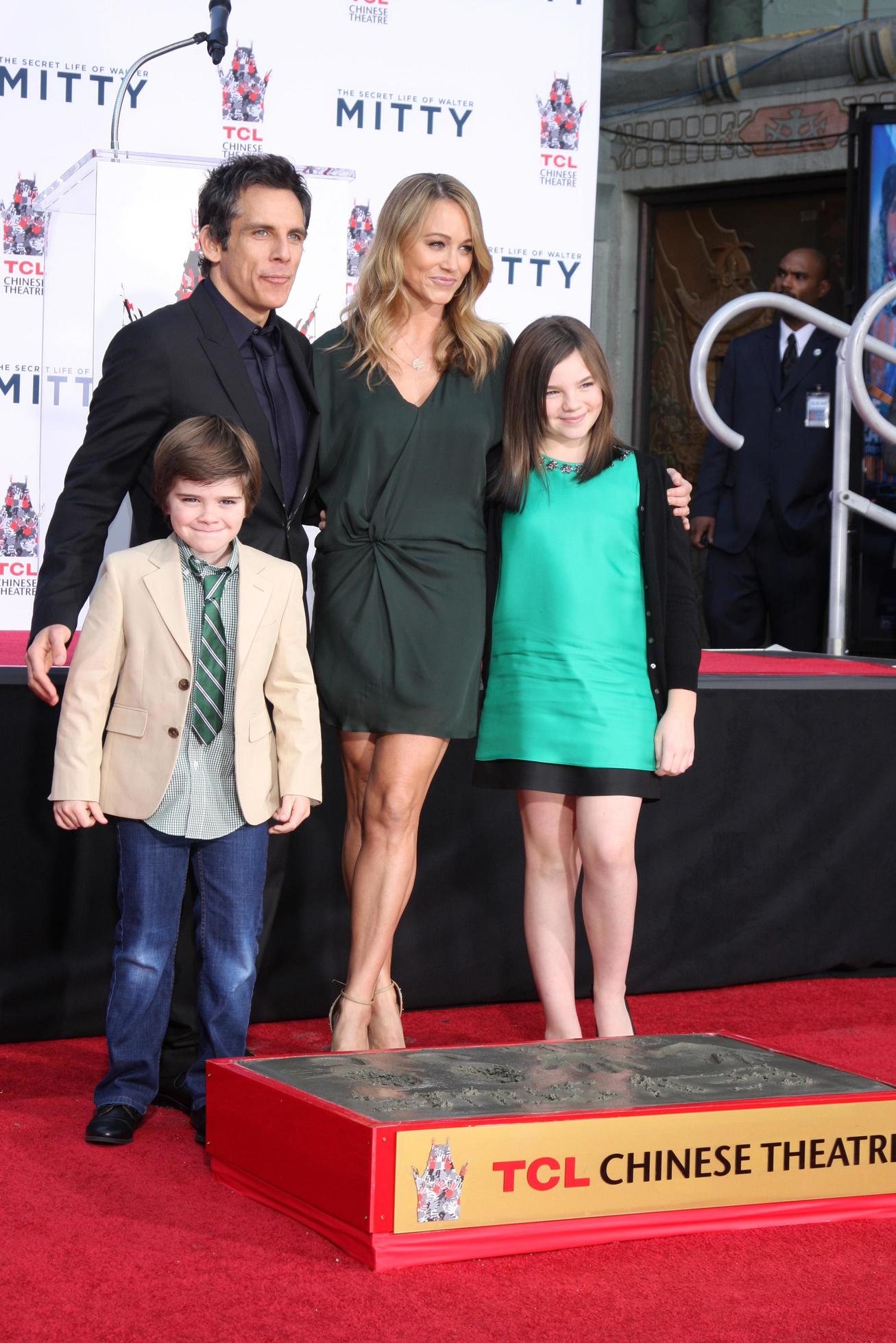 LOS ANGELES, DEC 3 - Quinlin Dempsey Stiller, Ben Stiller, Christine