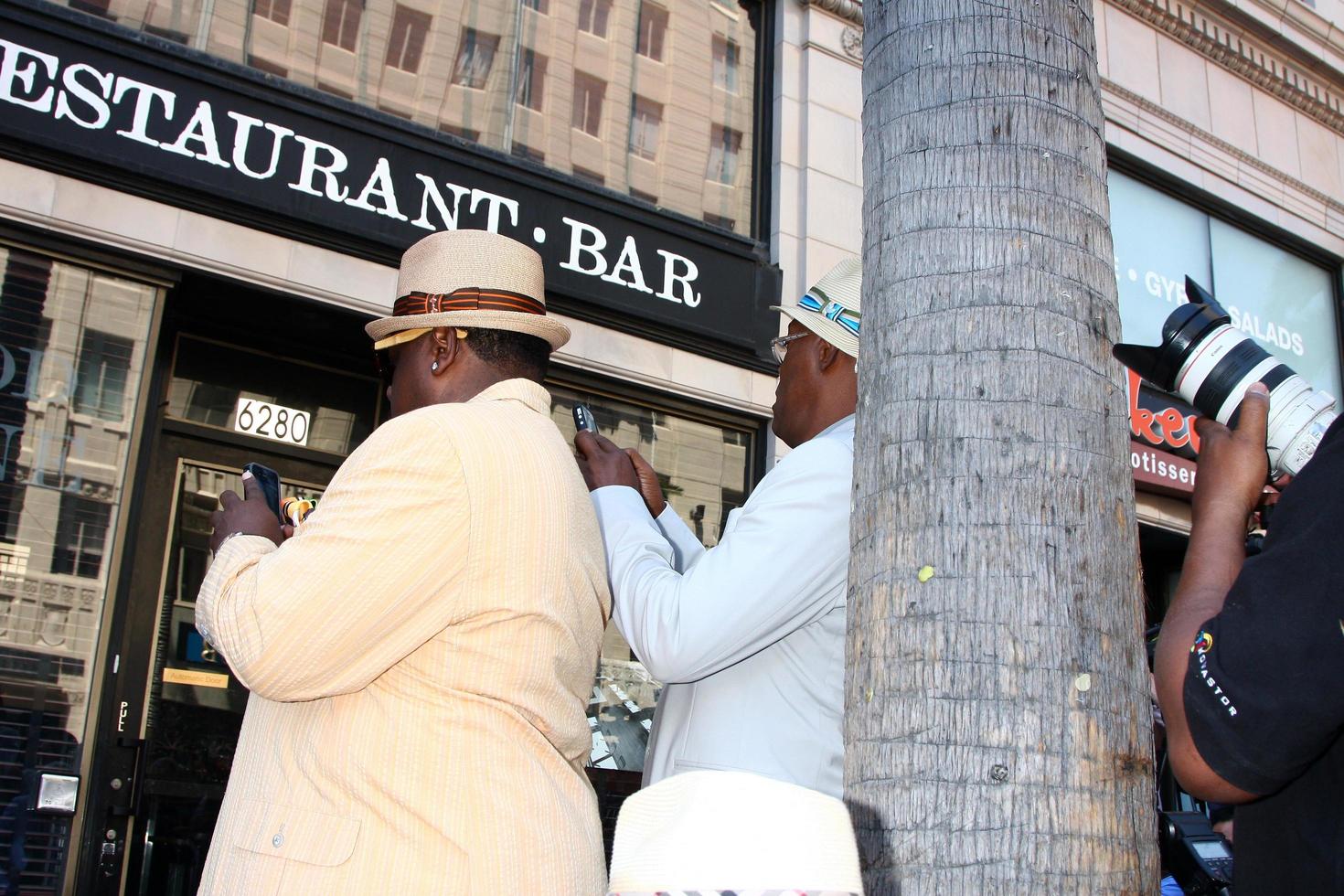 LOS ANGELES, MAY 13 - Cedric The Entertainer, Samuel L. Jackson at the Steve Harvey Hollywood Walk of Fame Star Ceremony at the W Hollywood Hotel on May 13, 2013 in Los Angeles, CA photo