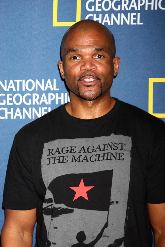 LOS ANGELES, JAN 3 - Darryl McDaniels, aka DMC arrives at the National Geographic Channels 2013 Winter TCA Cocktail Party. at Langham Huntington Hotel on January 3, 2013 in Pasadena, CA photo