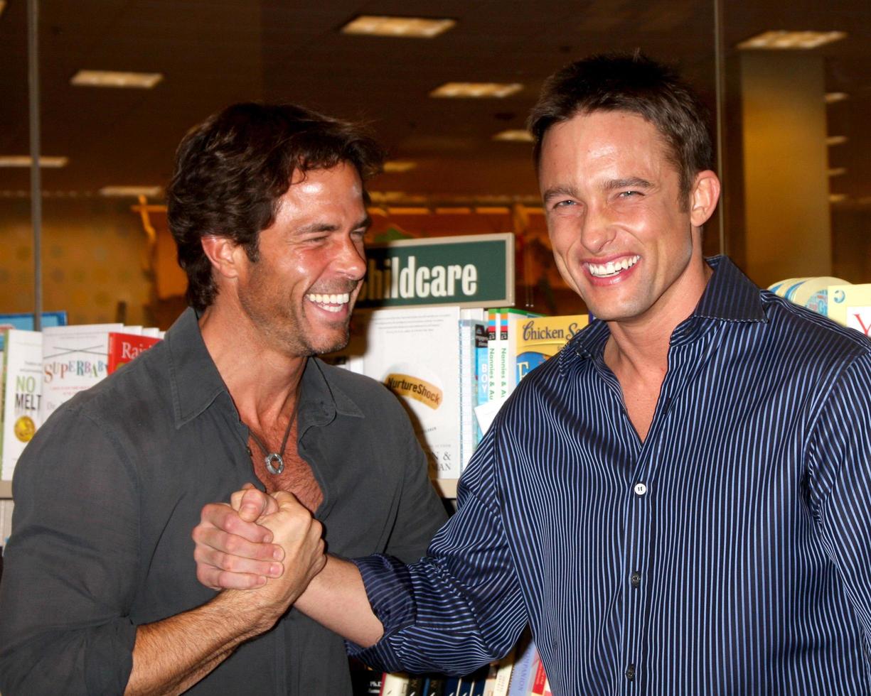 LOS ANGELES, NOV 19 - Shawn Christian, Jay Johnson at the Book Launch and Signing for Days of our Lives 45 Years - A Celebration In Photos and A Secret In Salem at Barnes and Noble Bookstore, The Grove on November 19, 2010 in Los Angeles, CA