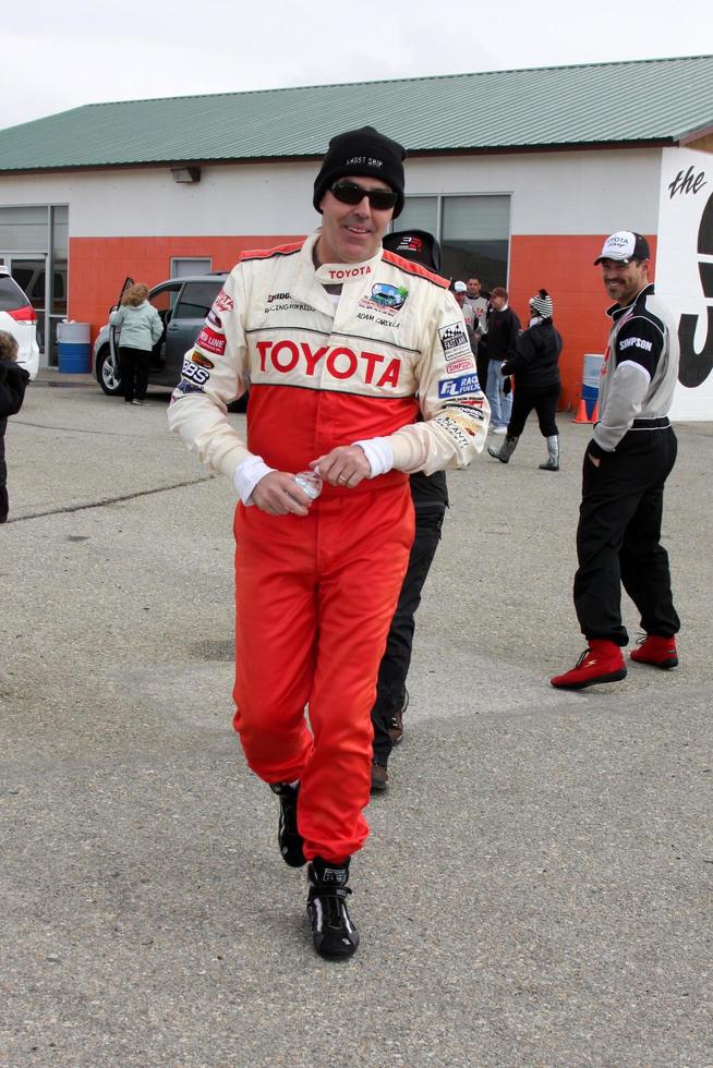 LOS ANGELES, MAR 17 - Adam Carolla at the training session for the 36th Toyota Pro Celebrity Race to be held in Long Beach, CA on April 14, 2012 at the Willow Springs Racetrack on March 17, 2012 in Willow Springs, CA photo