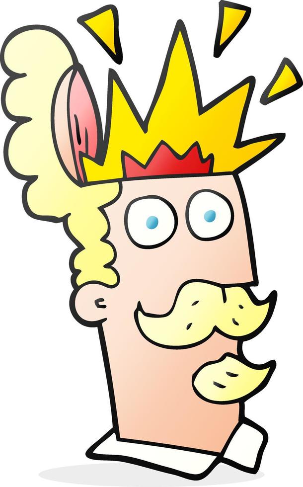 cartoon man with exploding head vector