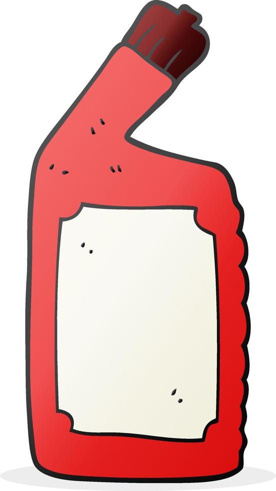 cartoon cleaning product vector