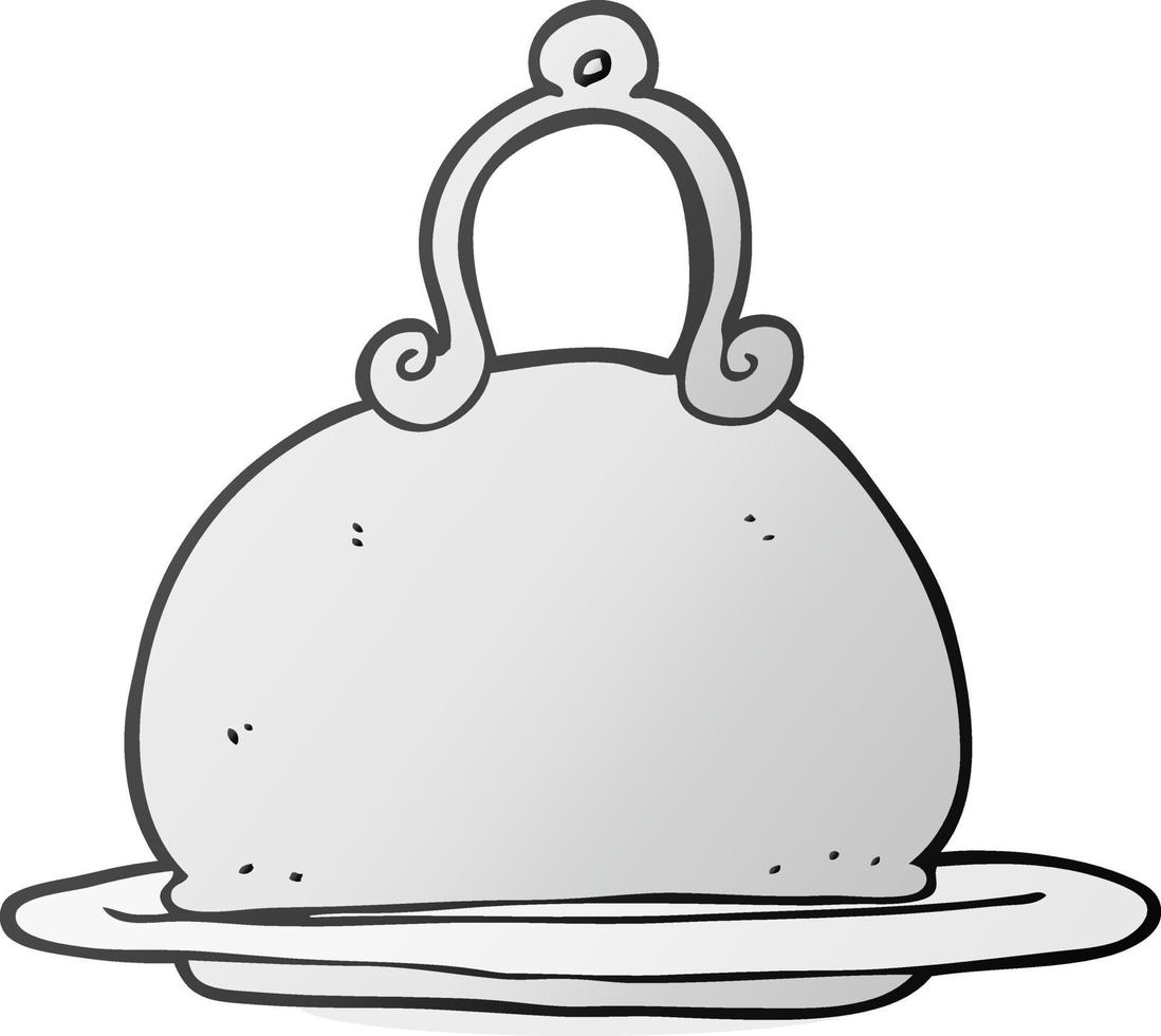 cartoon meal dish vector