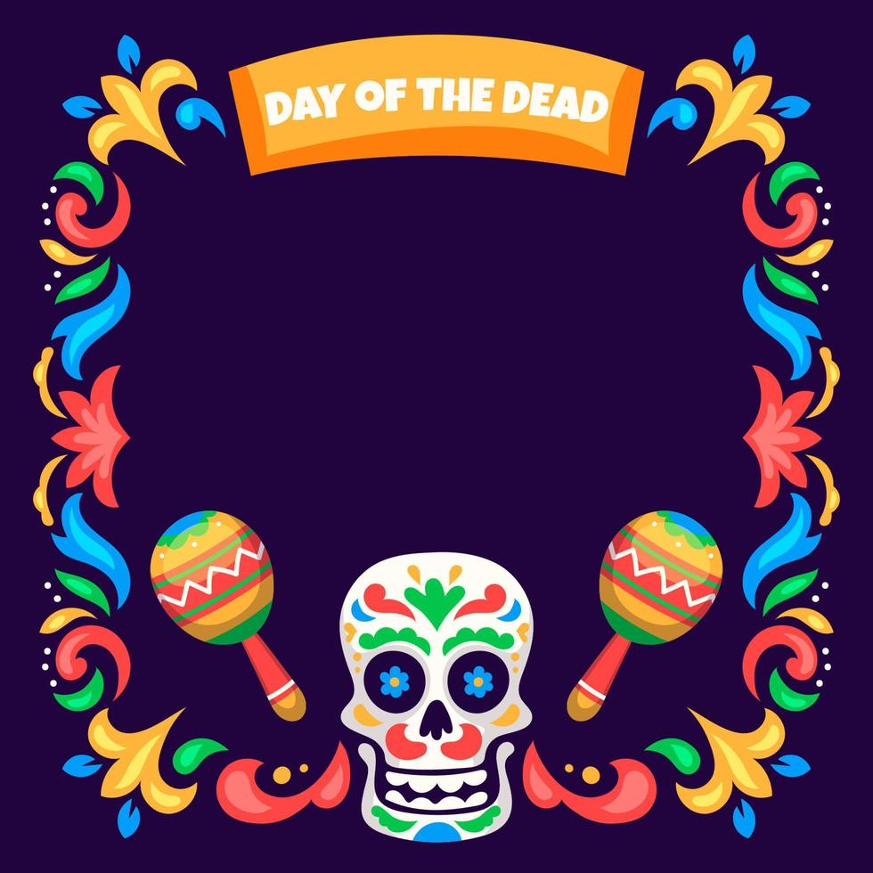 Dia de Muertos Background vector