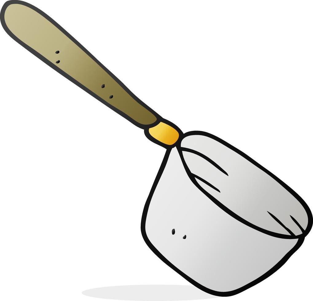 cartoon kitchen saucepan vector