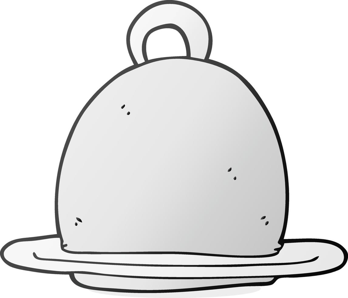 cartoon dinner service vector