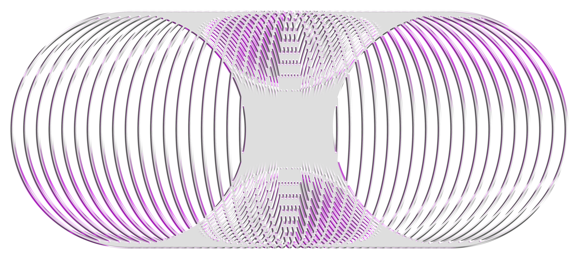 rendu 3d abstrait, forme ondulée, rendu sphere.3d déformé. ensemble de différentes formes géométriques irisées. objets métalliques minimalistes modernes. clipart futuriste png