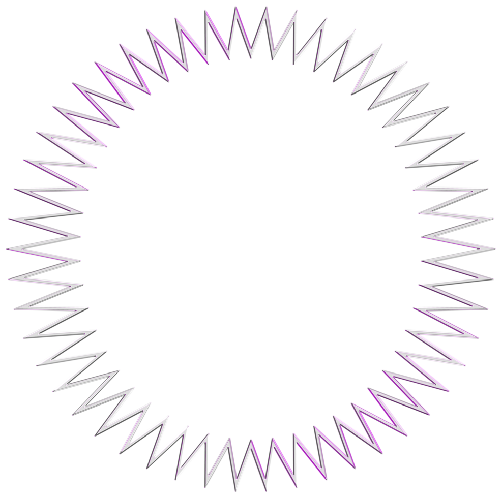 abstrakt 3d tolkning, vågig form, förvrängd sfär.3d tolkning. annorlunda regnbågsskimrande geometrisk former uppsättning. modern minimal metall objekt. trogen klämma konst png