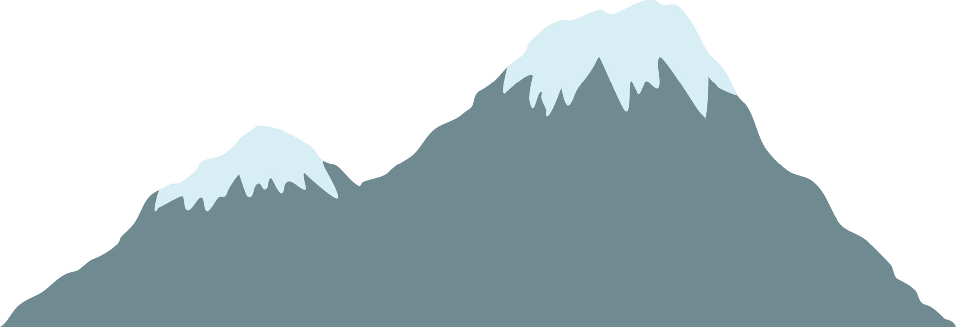 snow mountain png